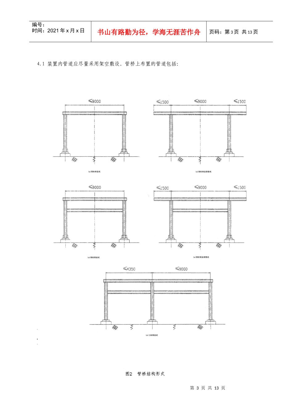 石油化工装置管桥配管设计_第3页