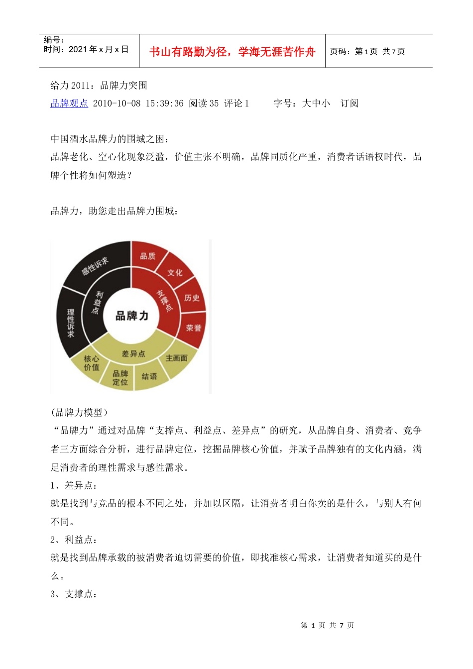 给力XXXX白酒品牌_第1页