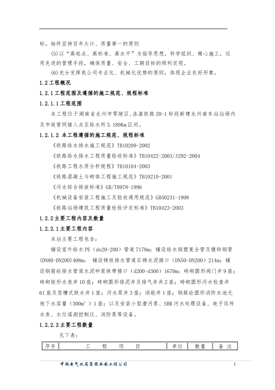 给水排水工程施工组织设计_第2页