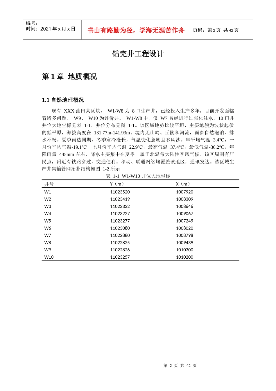 钻完井工程设计方案_第2页