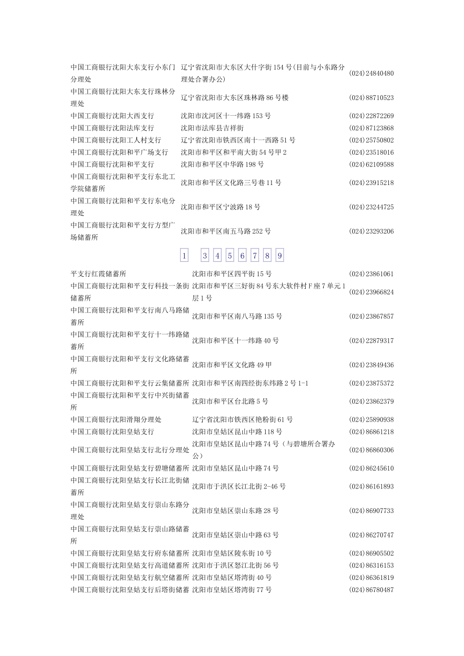 辽宁省某银行沈阳网点_第2页