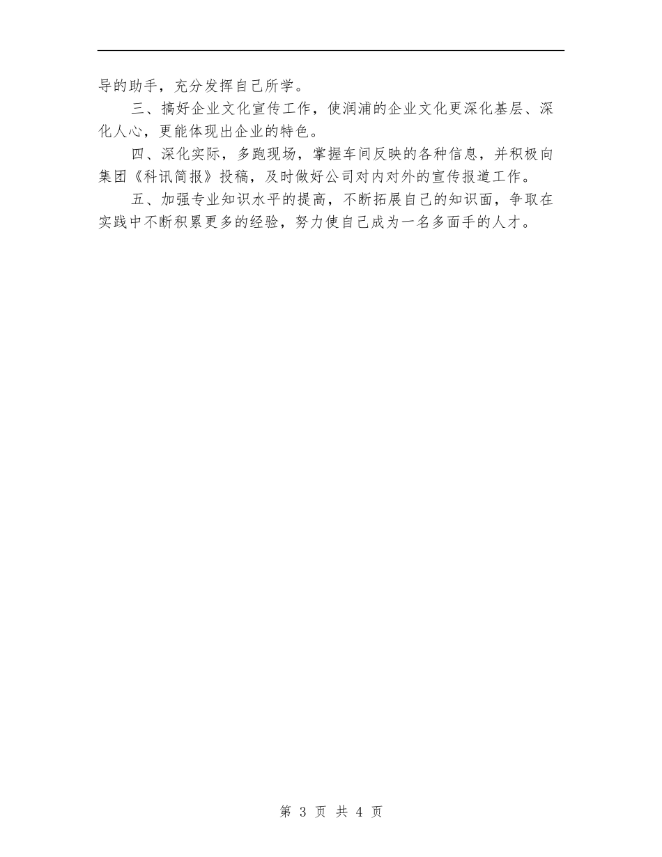 2024年公司文秘个人年度总结_第3页