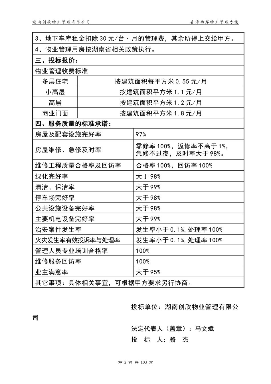 香海西岸物业管理方案_第2页