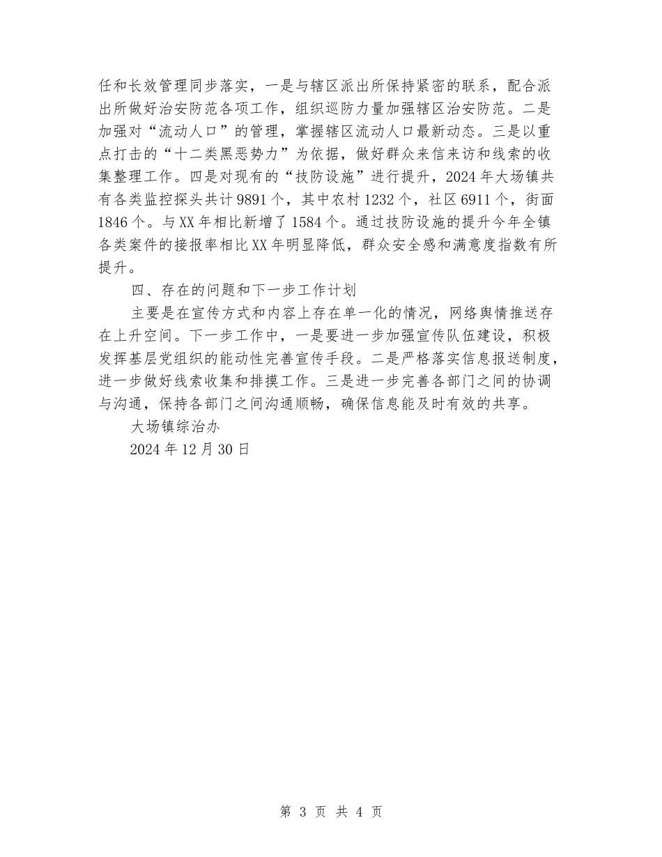 大场镇扫黑除恶专项斗争工作总结_第3页