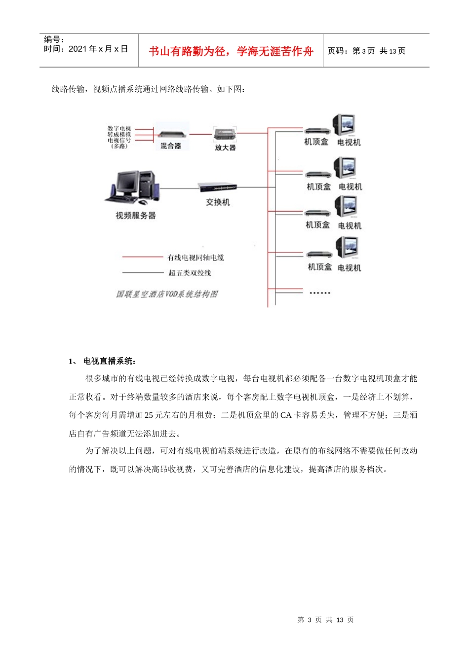 酒店VOD方案_第3页
