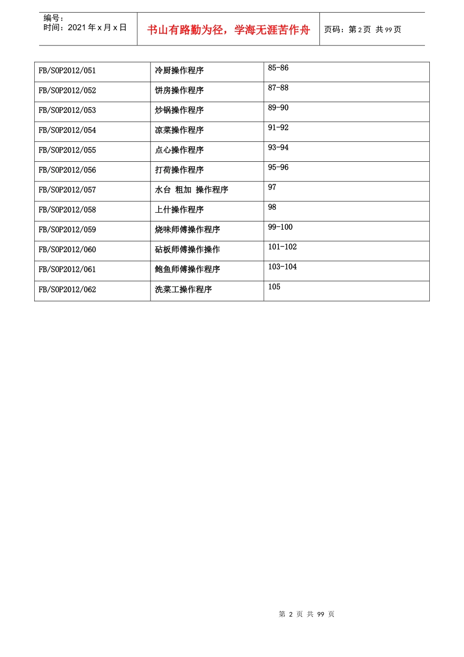 餐饮部标准作业流程_第3页