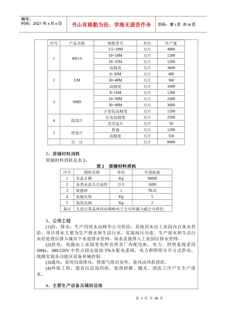 电子蓝宝石晶体切割项目环境影响报告表_第3页