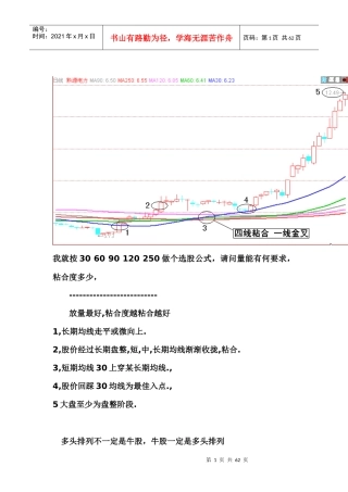酒田战法—78则图解