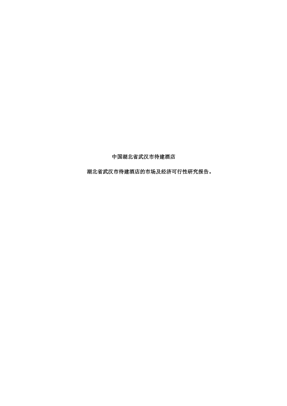 酒店管理研究酒店市场可行性研究报告_第2页