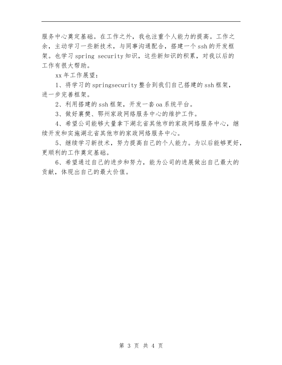 2024软件开发年度工作总结_第3页