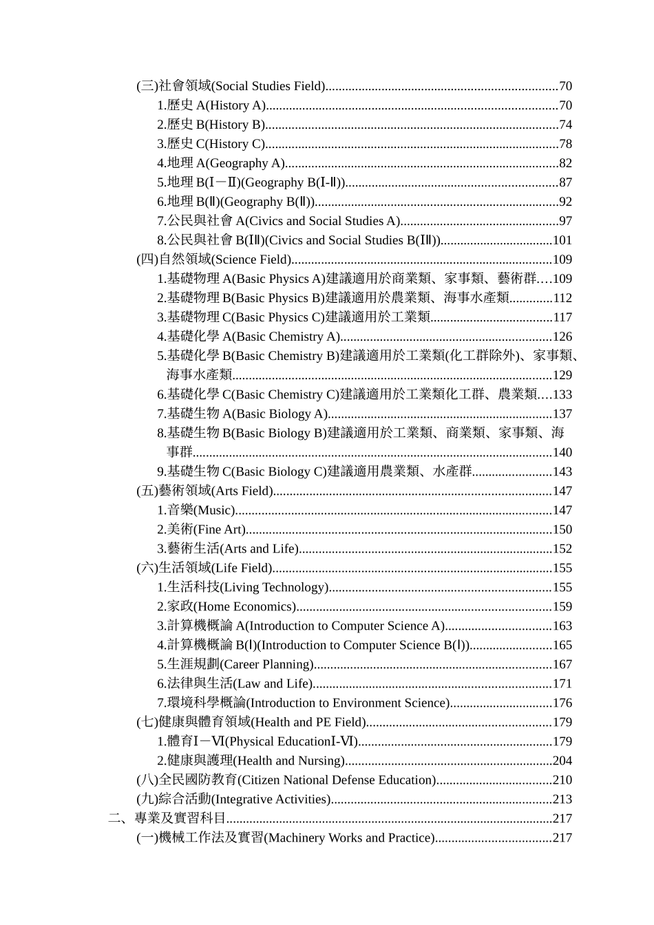 职业学校群科课程纲要-动力机械群_第2页
