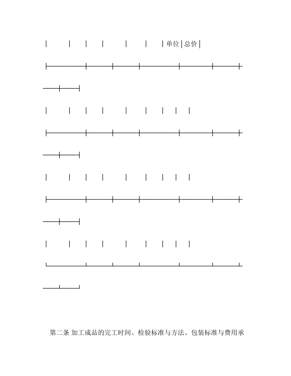 承揽合同（含运输）2_第2页