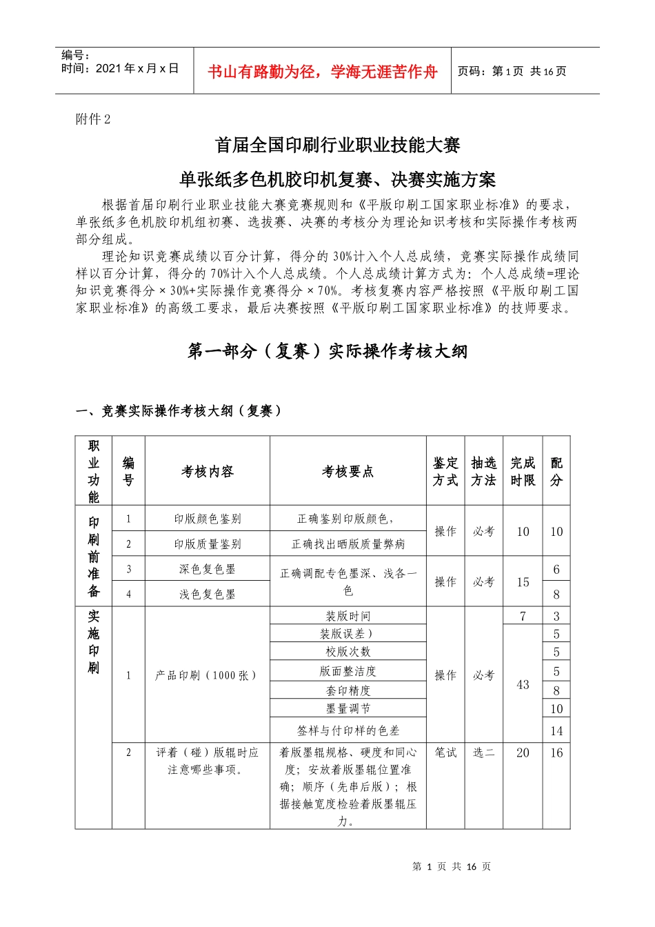 首届全国印刷行业职业技能大赛_第1页