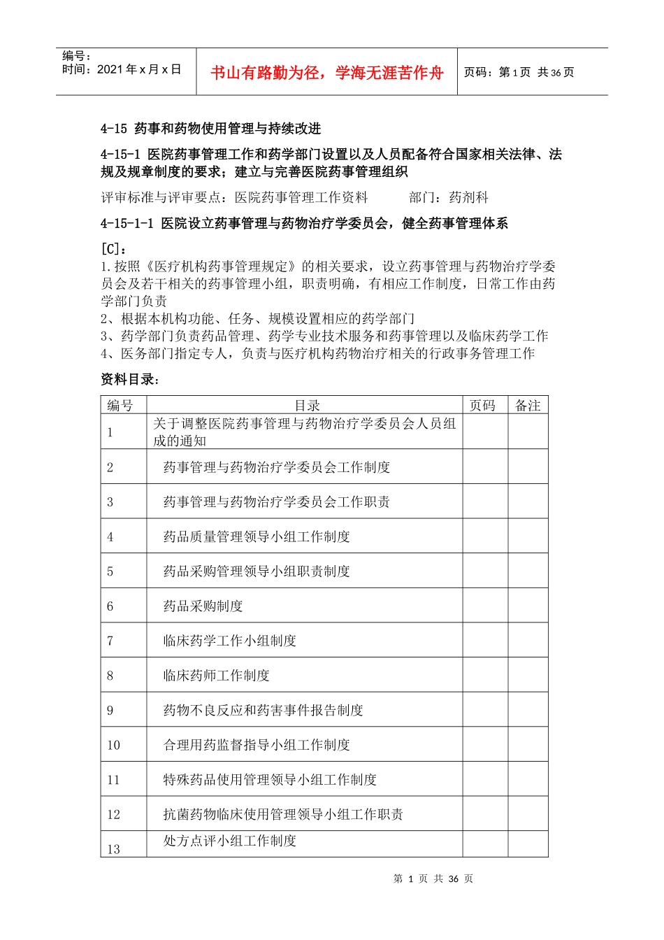 药剂科创等目录(修订)_第1页