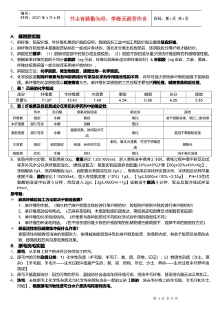 纺织行业及专业课程管理知识实验