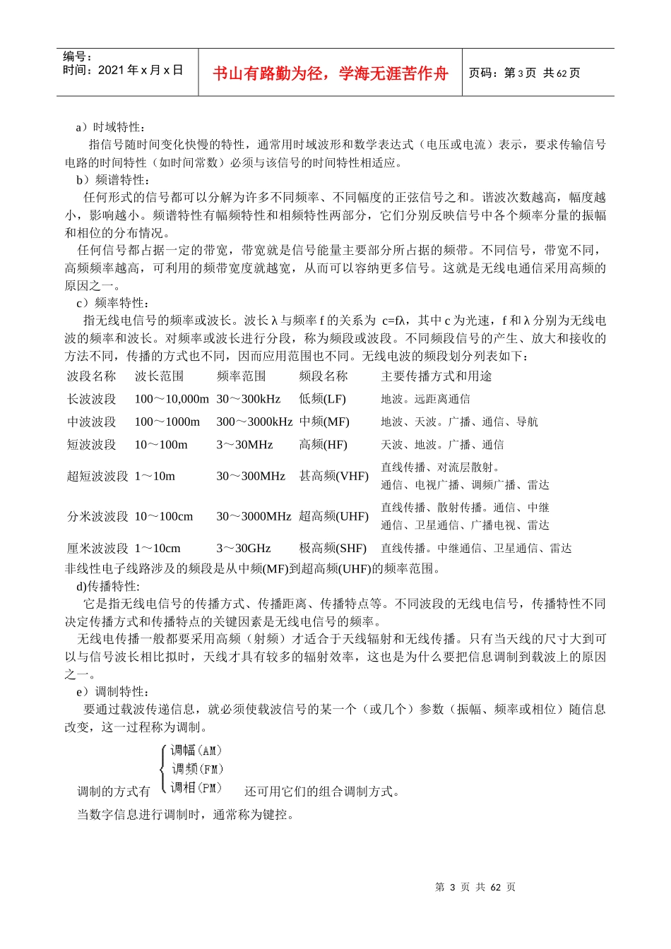 高频电子线路教案----doc_第3页