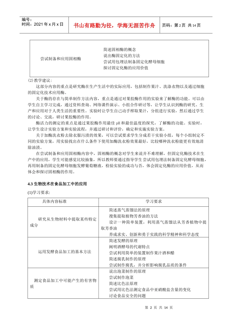 选修1：生物技术实践_第2页