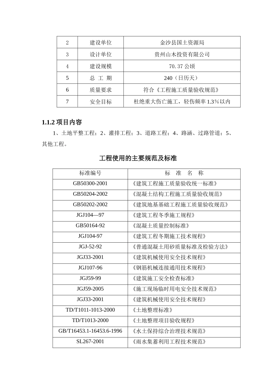 金沙土地整理工程施工组织设计_第3页
