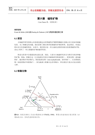 第六章磁性矿物