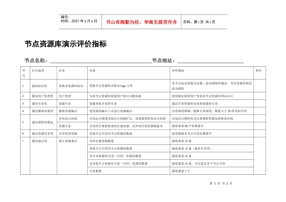 节点资源库演示评价指标_第1页