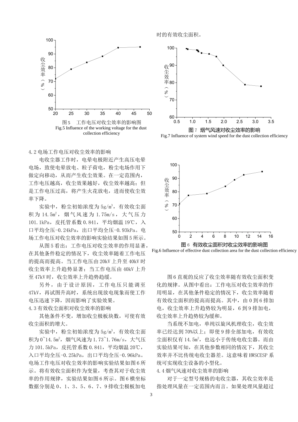 高风速复合式电收尘器模拟烟气净化实验研究doc-高风速复_第3页