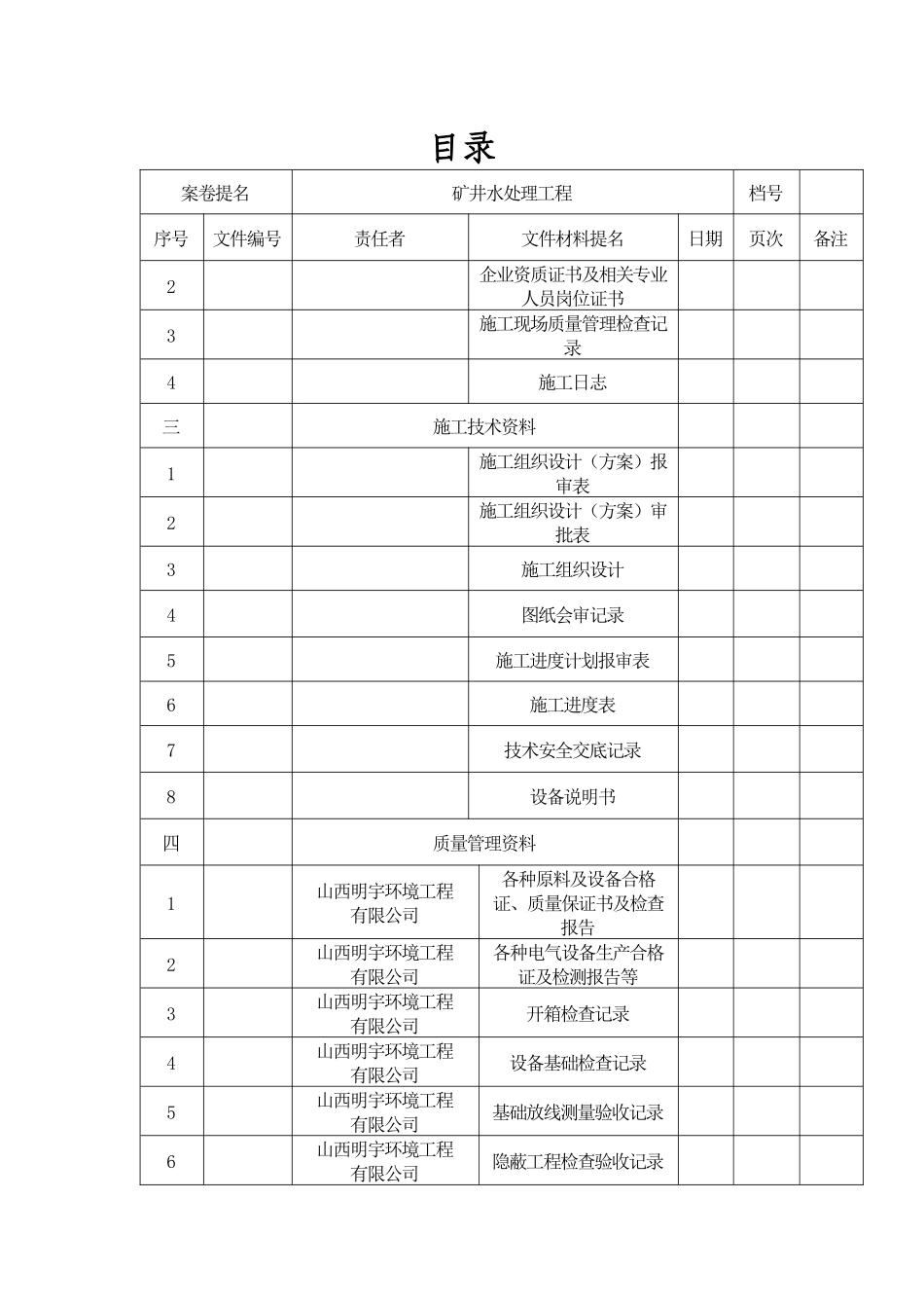 矿井水处理安装竣工资料_第3页
