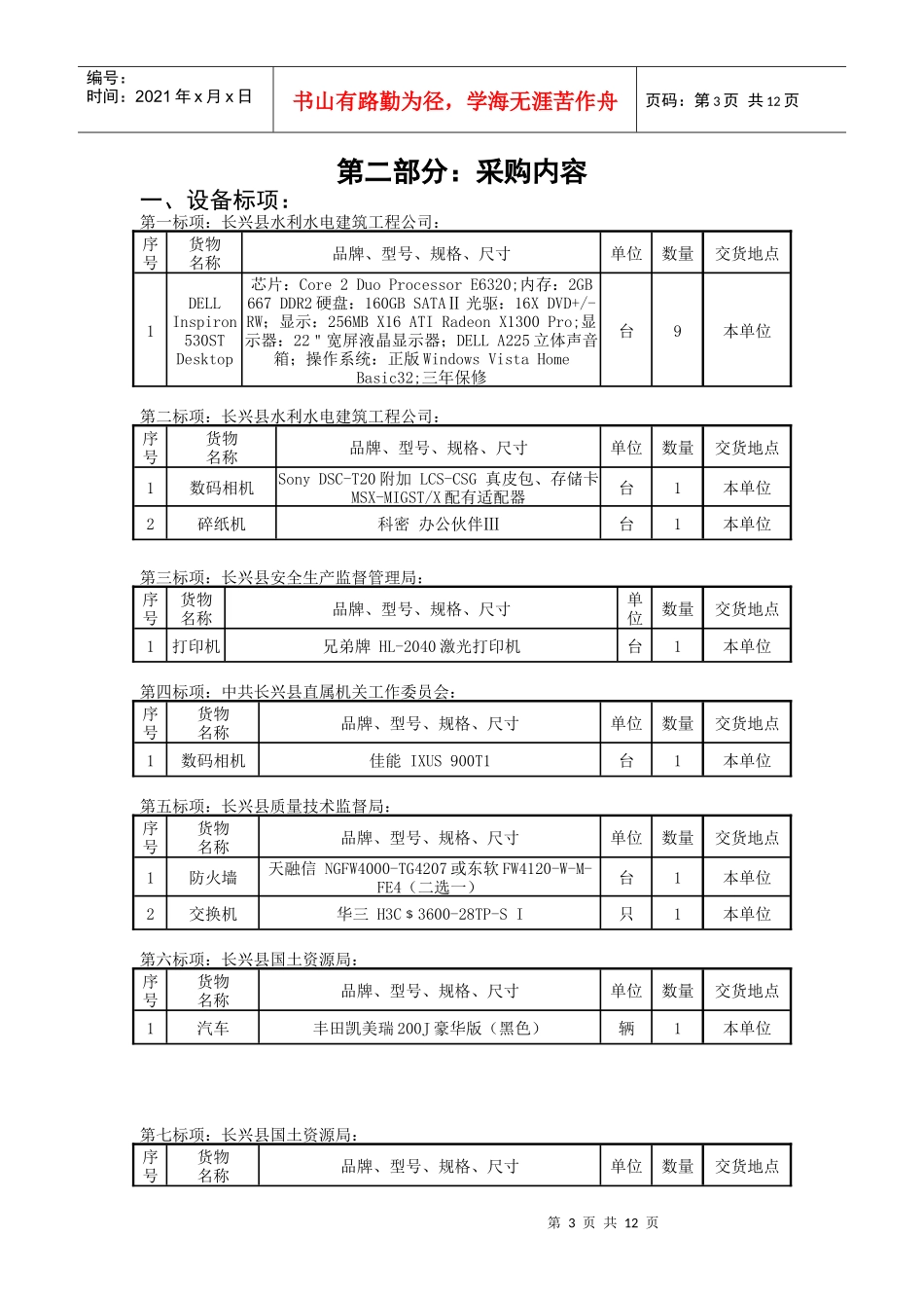 长兴县水利水电建筑工程公司等单位电脑_第3页