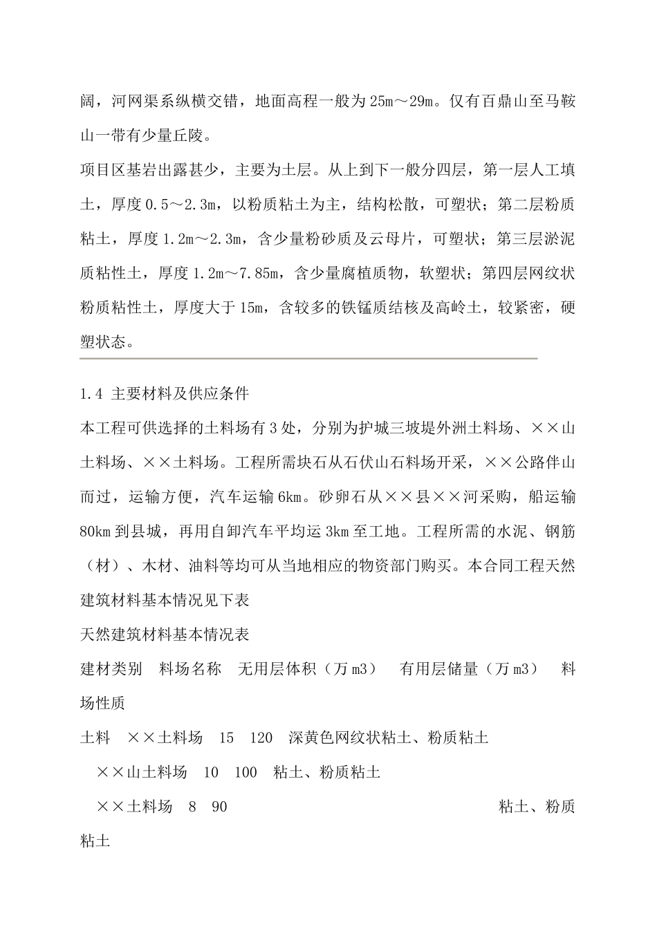 防洪土建工程设计方案_第2页