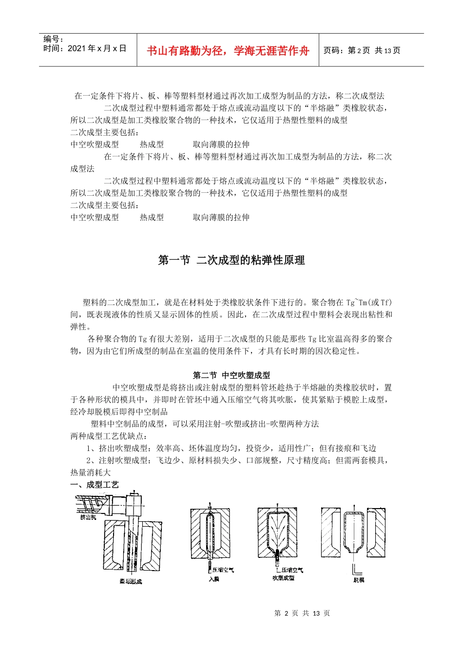 第七章塑料的二次成型_第2页