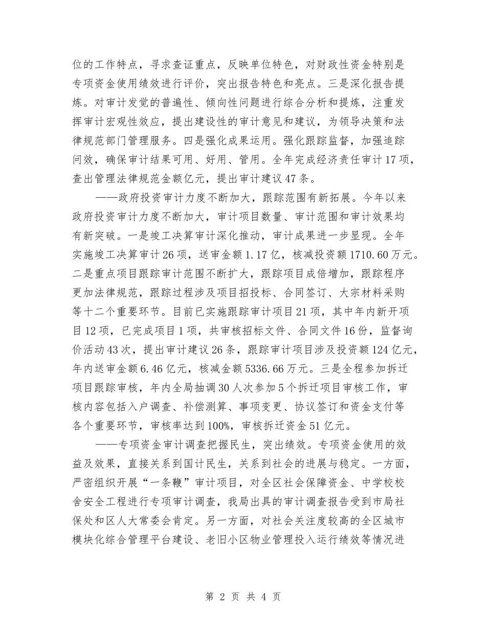 审计局依法行政工作报告_第2页