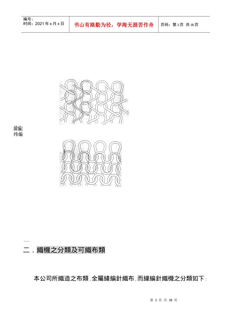 纺织行业及针织布管理知识常识_第3页