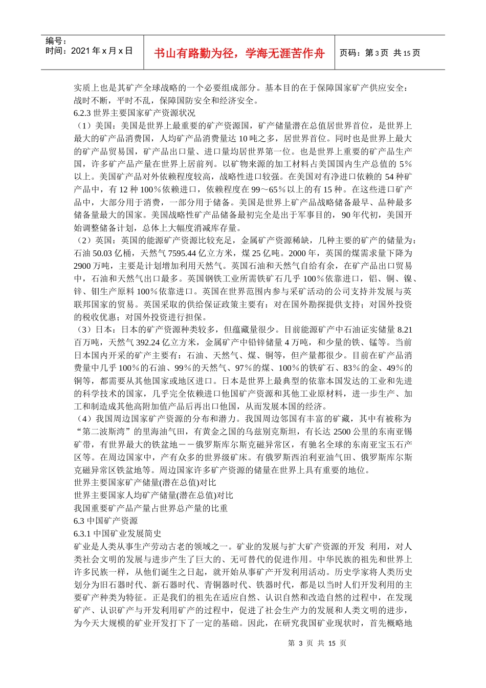第六章 矿产资源pptConvertor_第3页