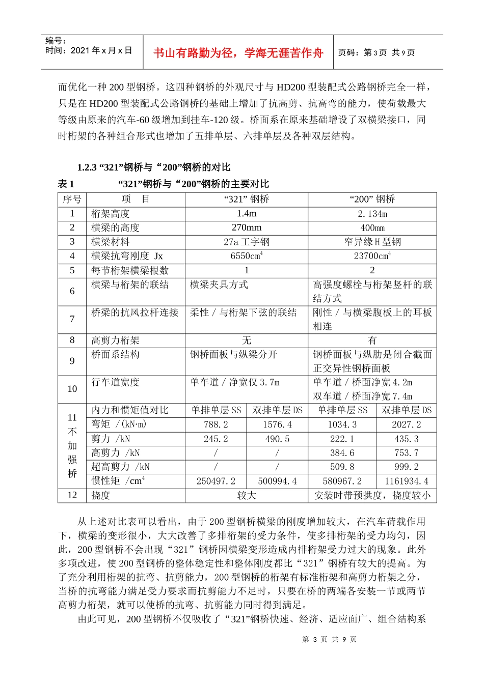 装配式公路钢桥在水利水电工程中的应用_第3页