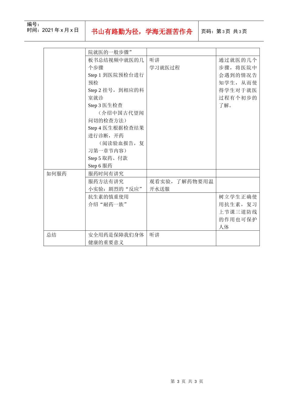 第三节医药常识与医疗技术doc-第三节医药常识与医疗技术_第3页