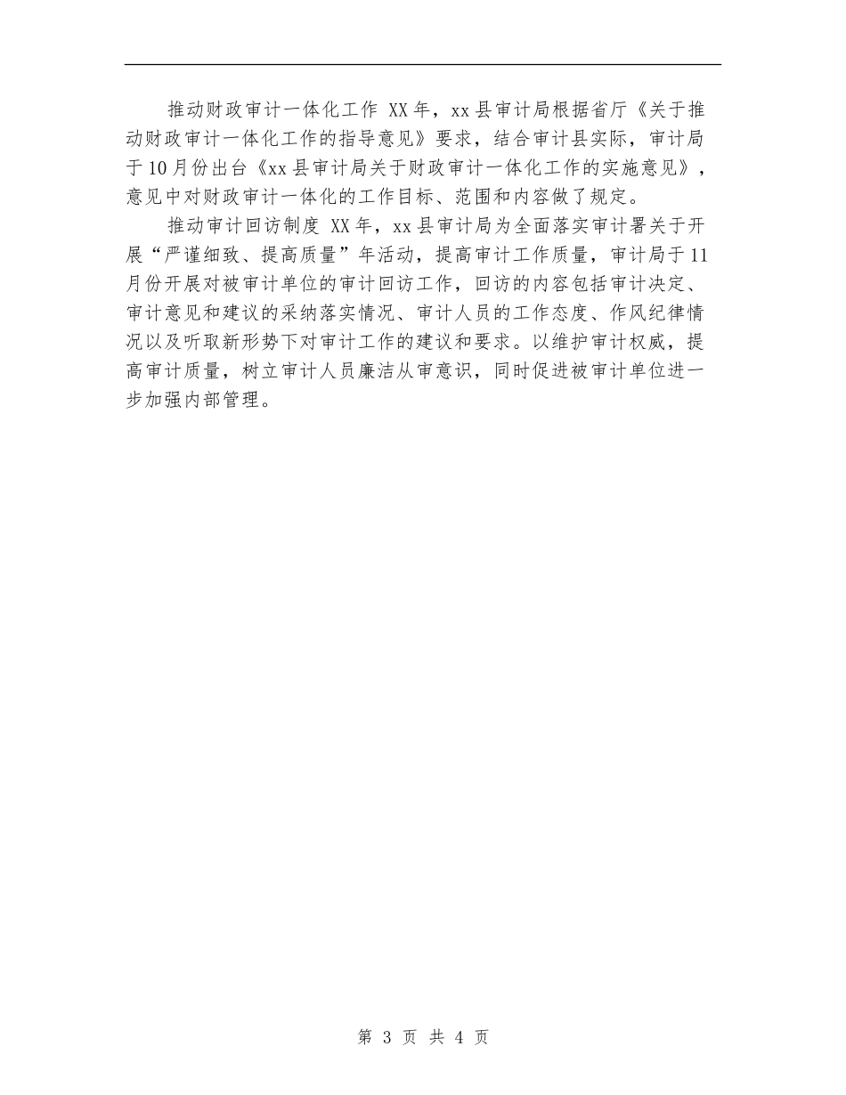 审计局2024年终工作总结_第3页