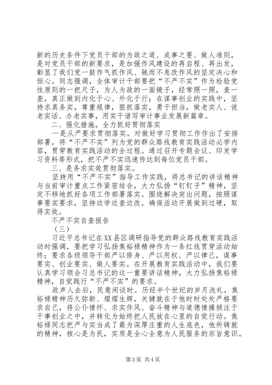 不严不实自查报告_第3页