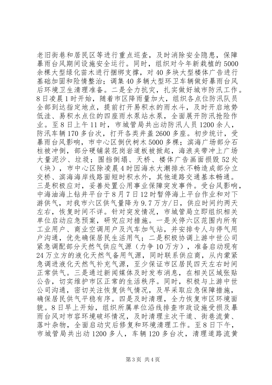 城市防汛工作汇报_第3页
