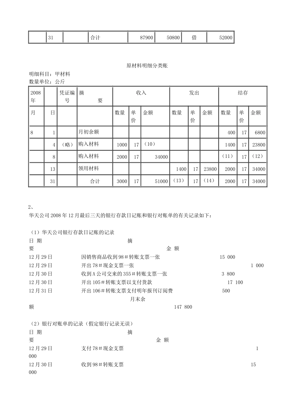 考试核算试题_第2页