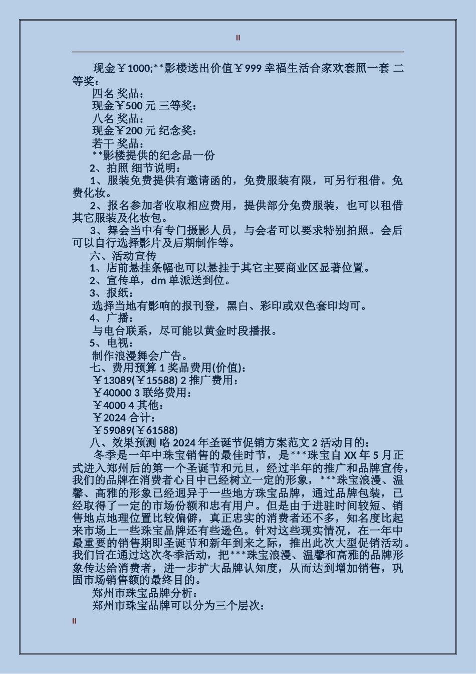 2024年圣诞节促销方案_第2页