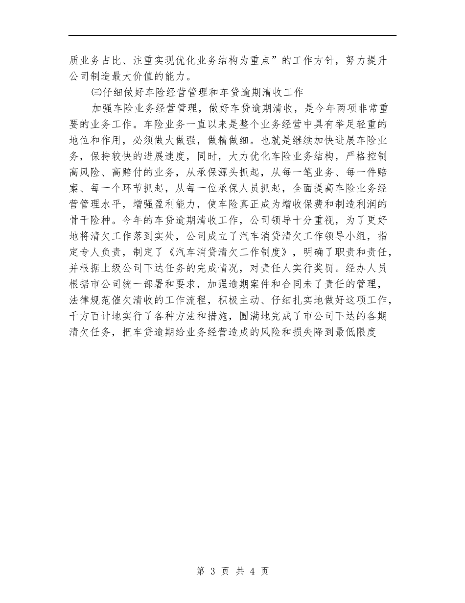 车险公司2024年度总结_第3页