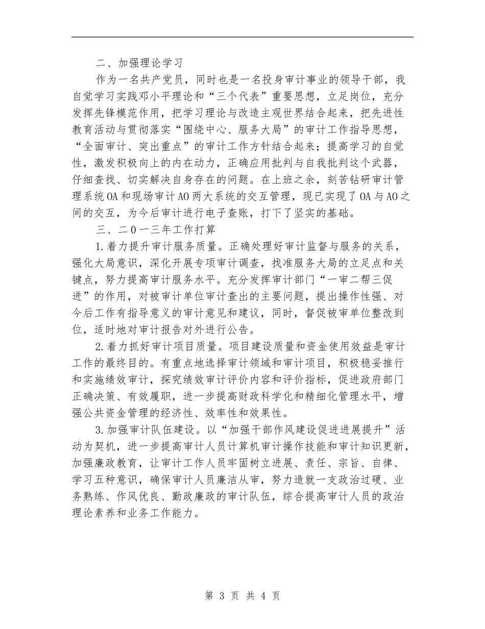 审计局长助理述德述职述廉报告_第3页