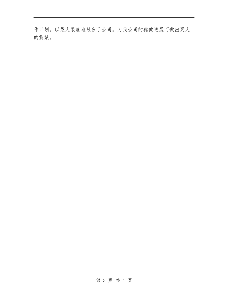 新任财务经理工作计划_第3页