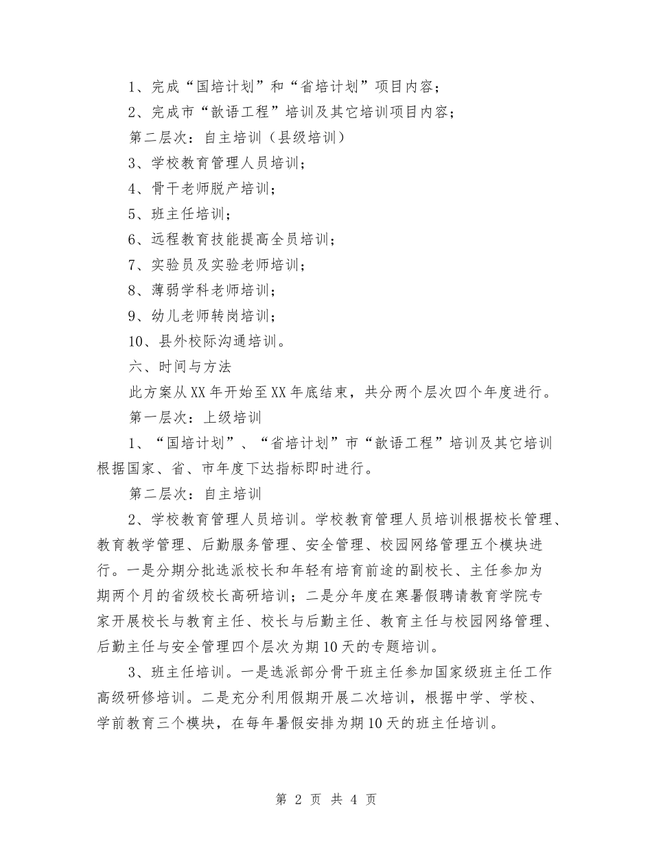 中小学师资培育方案_第2页