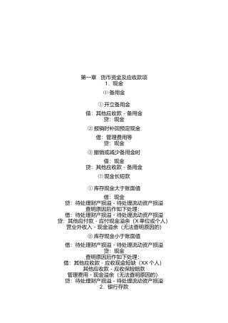 货币资金、应收款项与投资管理