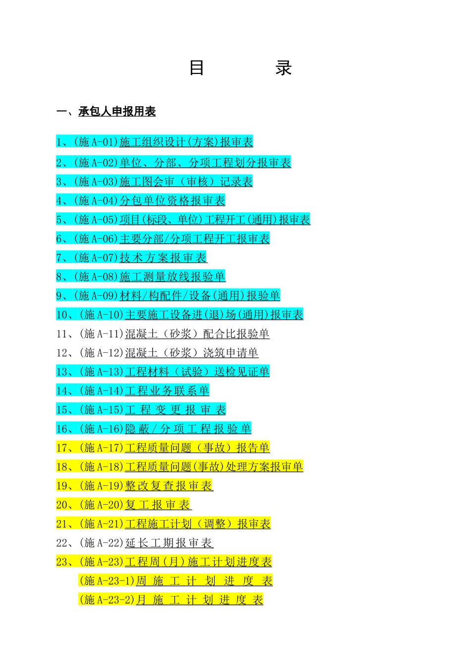 江苏省水运工程质量管理统一用表_第3页