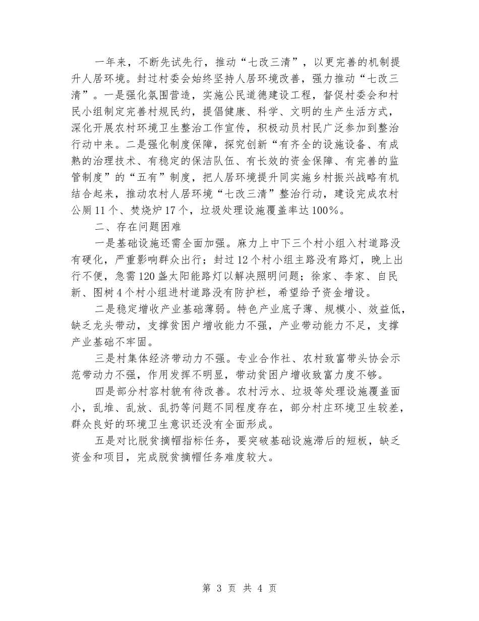 2024年村级工作总结_第3页