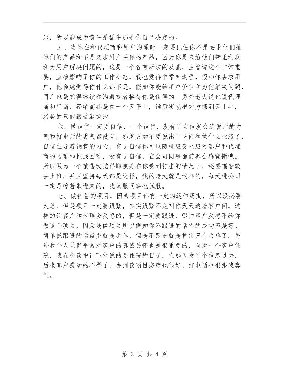 2024年IT行业销售个人工作总结_第3页