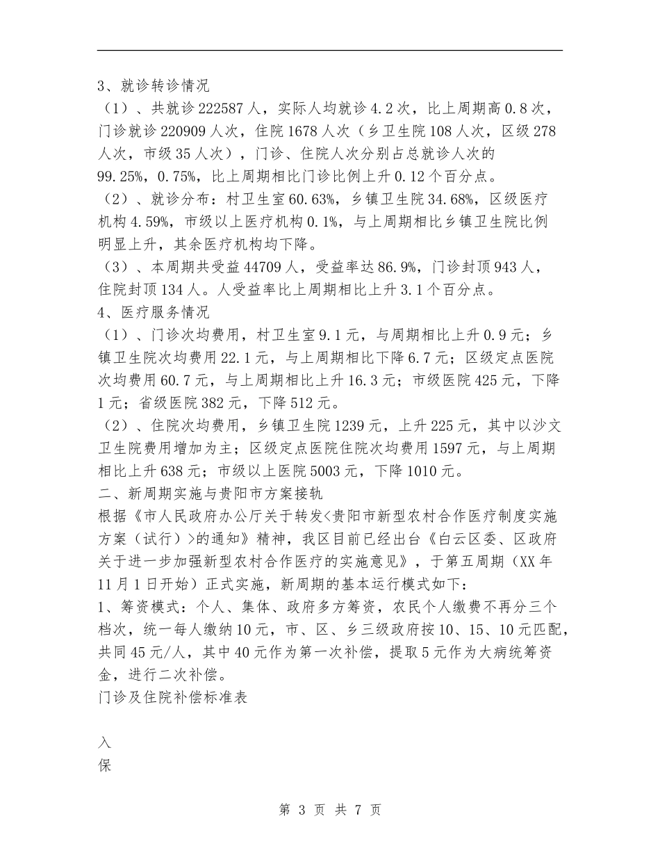 新型农村合作医疗工作总结_第3页