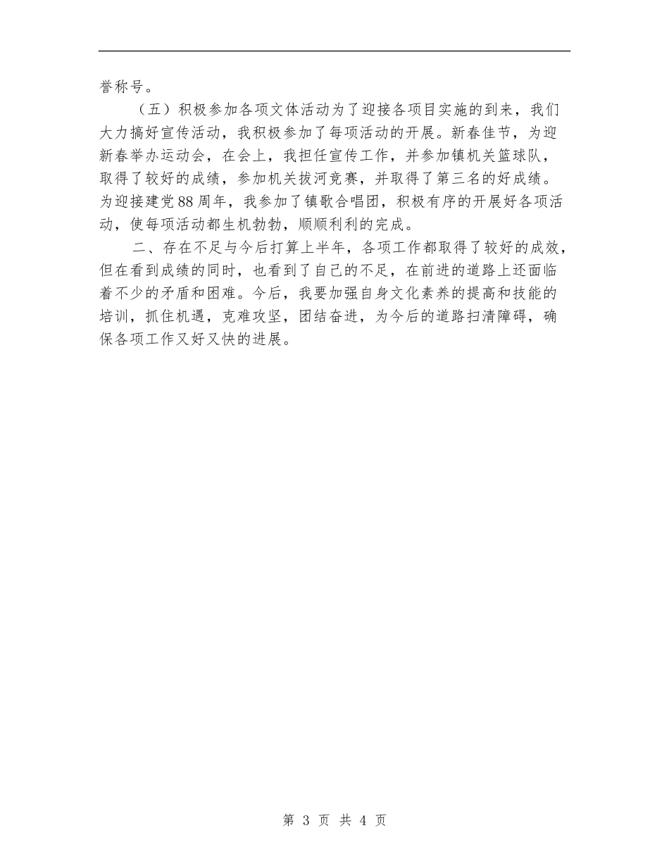 乡镇党政办公室个人工作总结【新版】_第3页