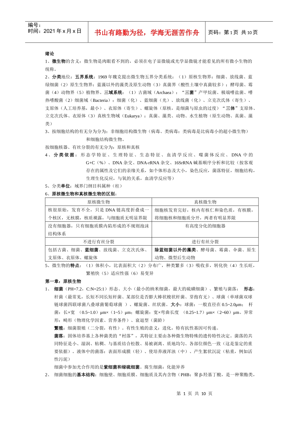 环境工程微生物学复习资料_第1页
